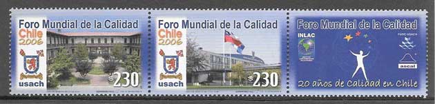 sellos colección arquitectura Chile 2006